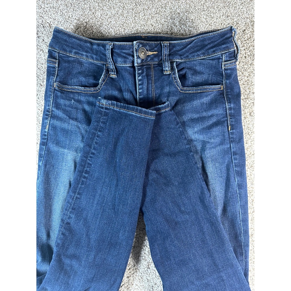 American Eagle Ne(x)t Level Stretch Skinny Jeans Dark Wash Size 6 Short